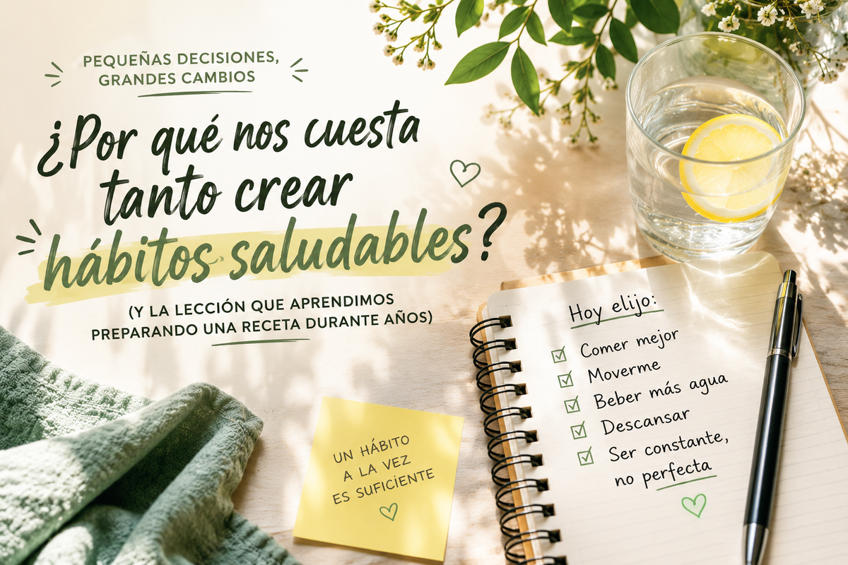 Por qué nos cuesta tanto crear hábitos saludables